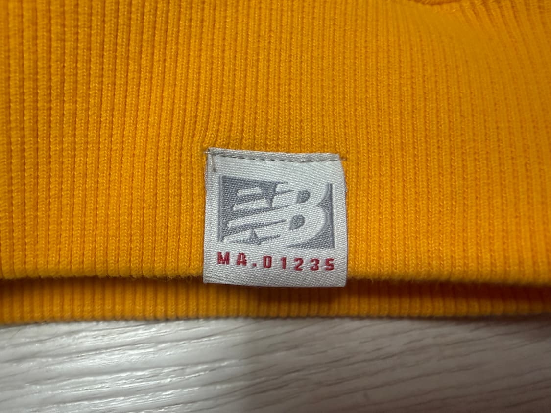 [L] 뉴발란스 옐로우 카라 반집업 맨투맨 상품이미지6