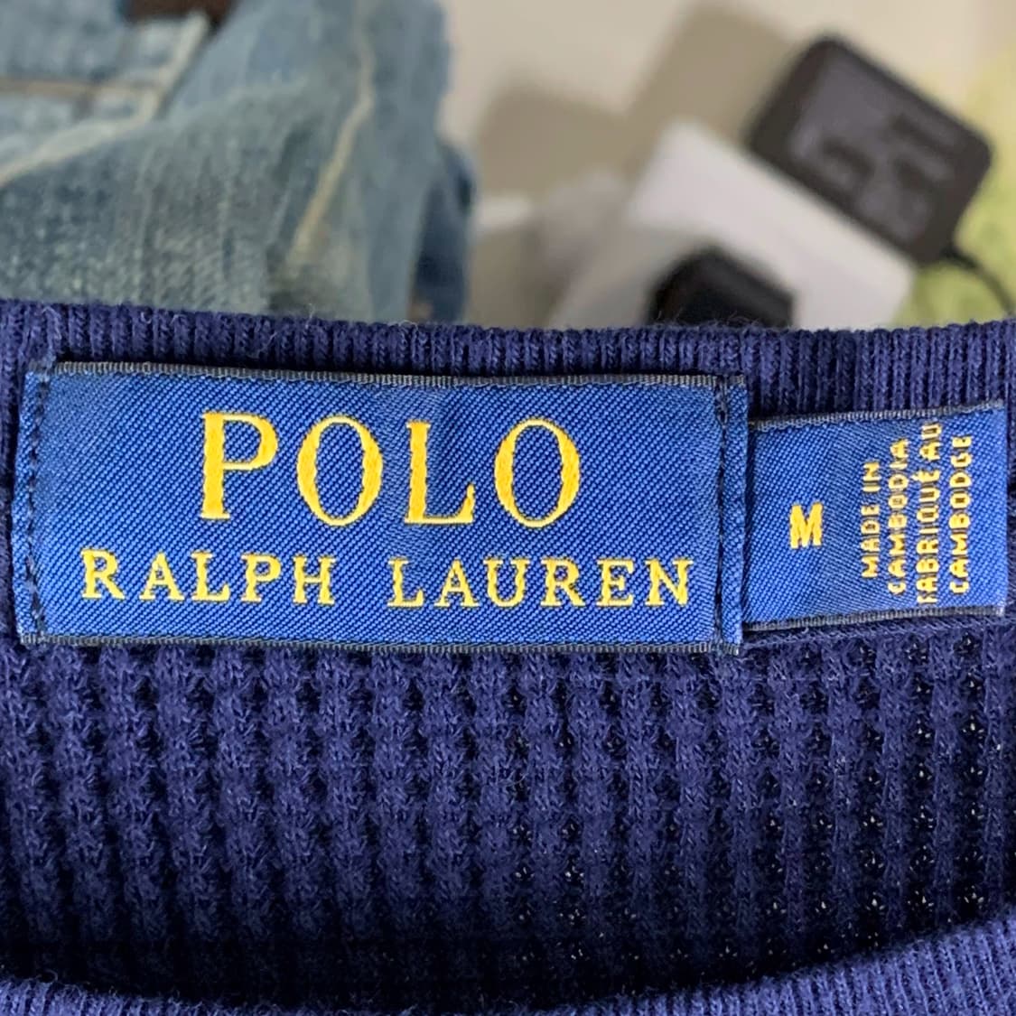 [M] 폴로 랄프로렌 롱슬리브 와플티 상품이미지4