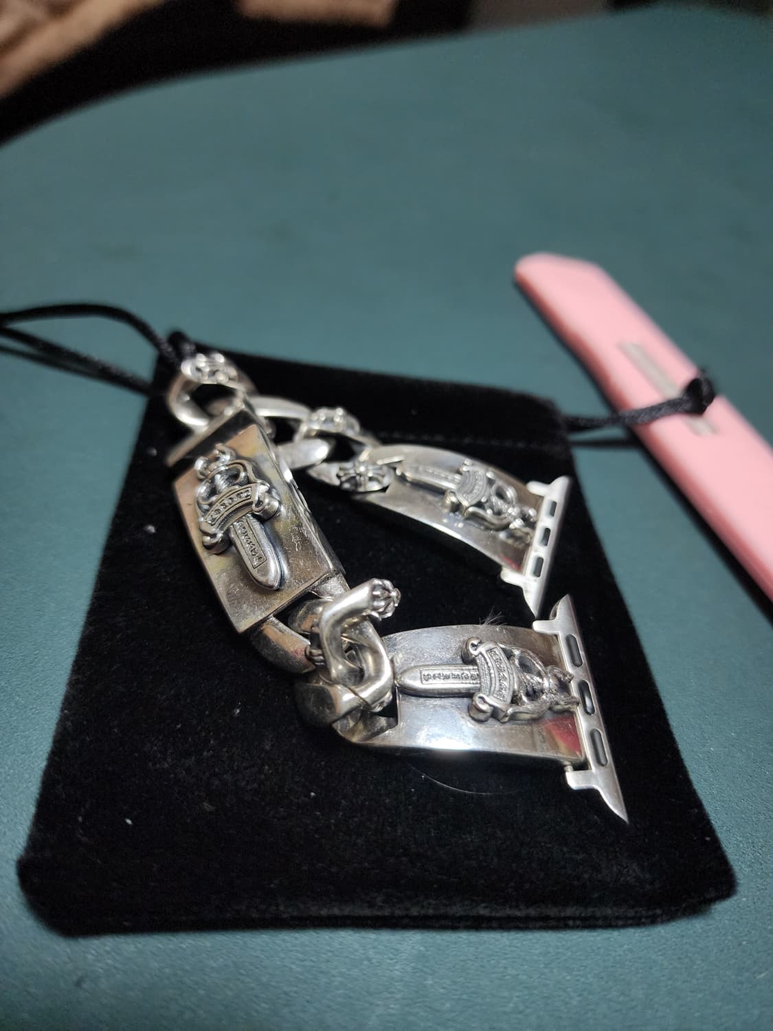 프리미엄 대거 디자인 애플워치 럭셔리 스트랩 상품이미지3