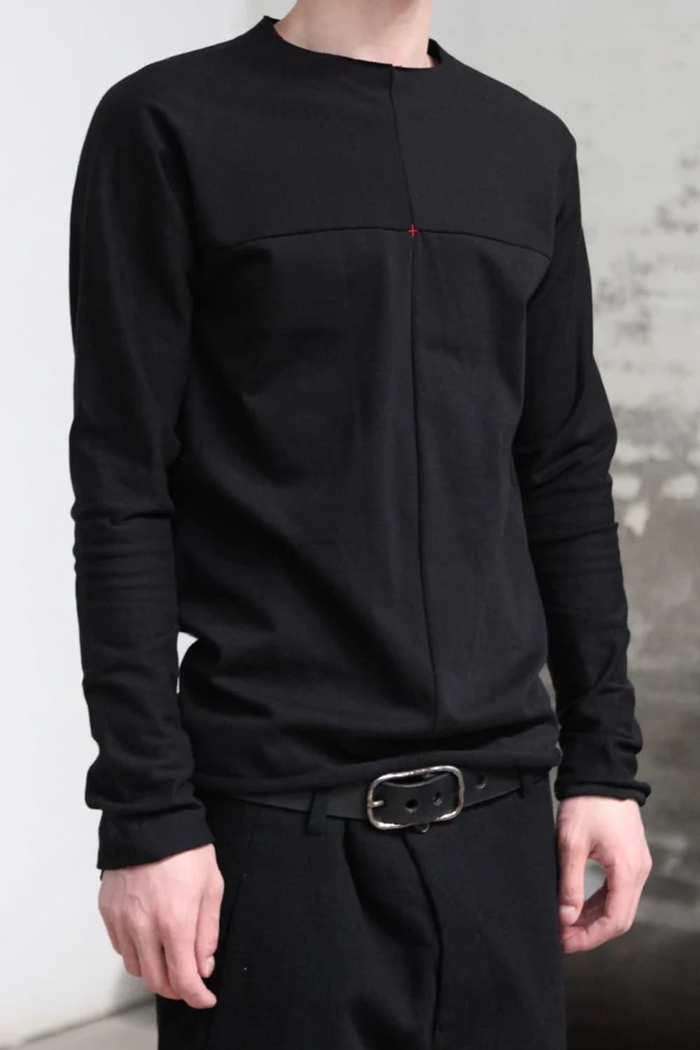 [52] ma+ 엠에이크로스 롱슬리브 티셔츠 블랙 상품이미지1