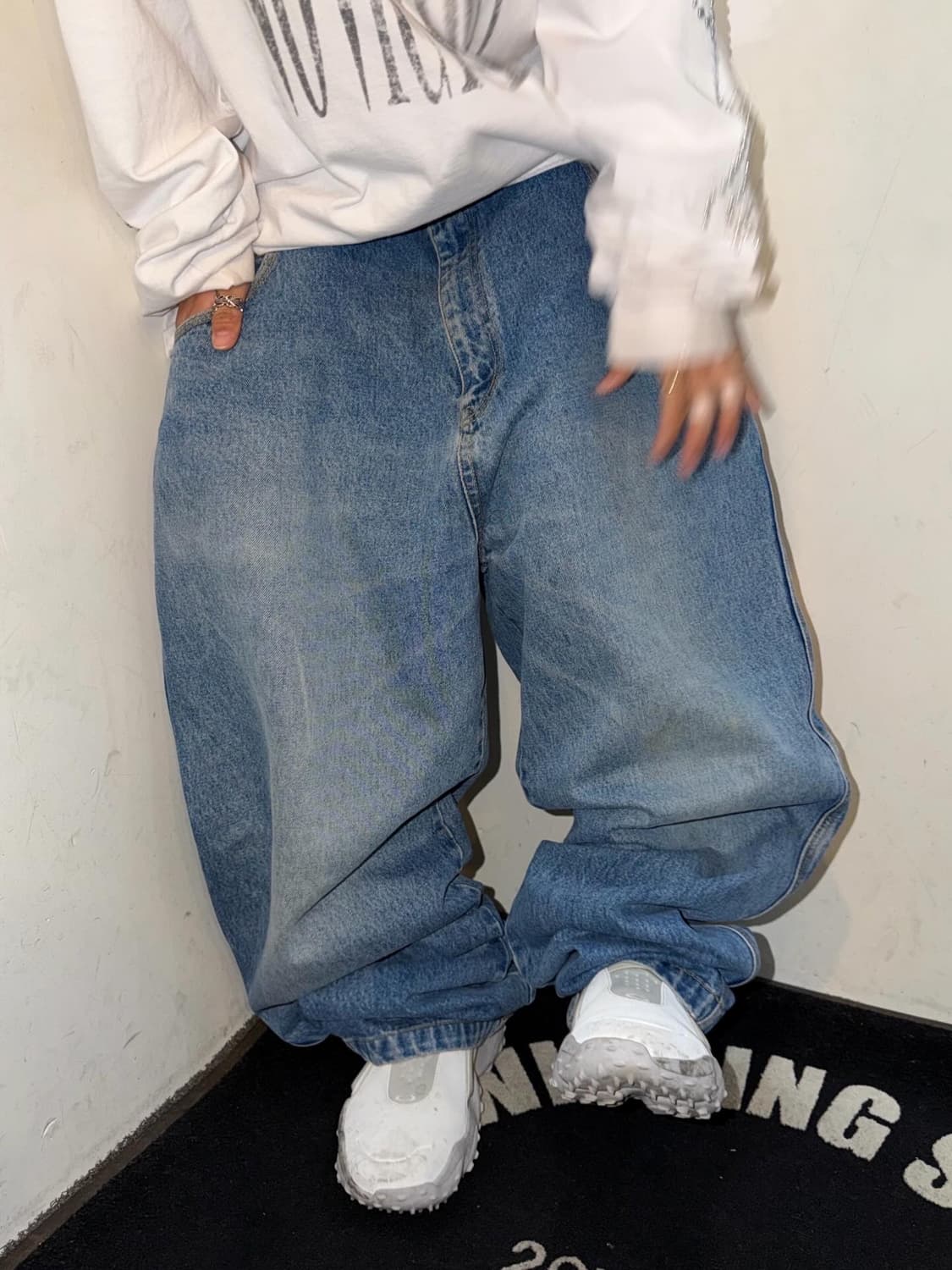 SouthPole Embroidery Washed Hip-Hop PT 상품이미지4