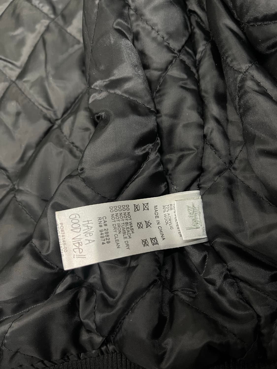 스투시 바시티 자켓 L 상품이미지6