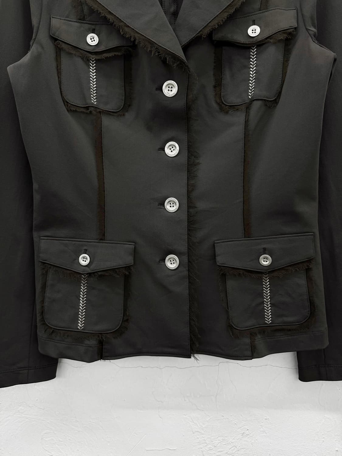 hiroko koshino 컷오프 자켓 상품이미지3