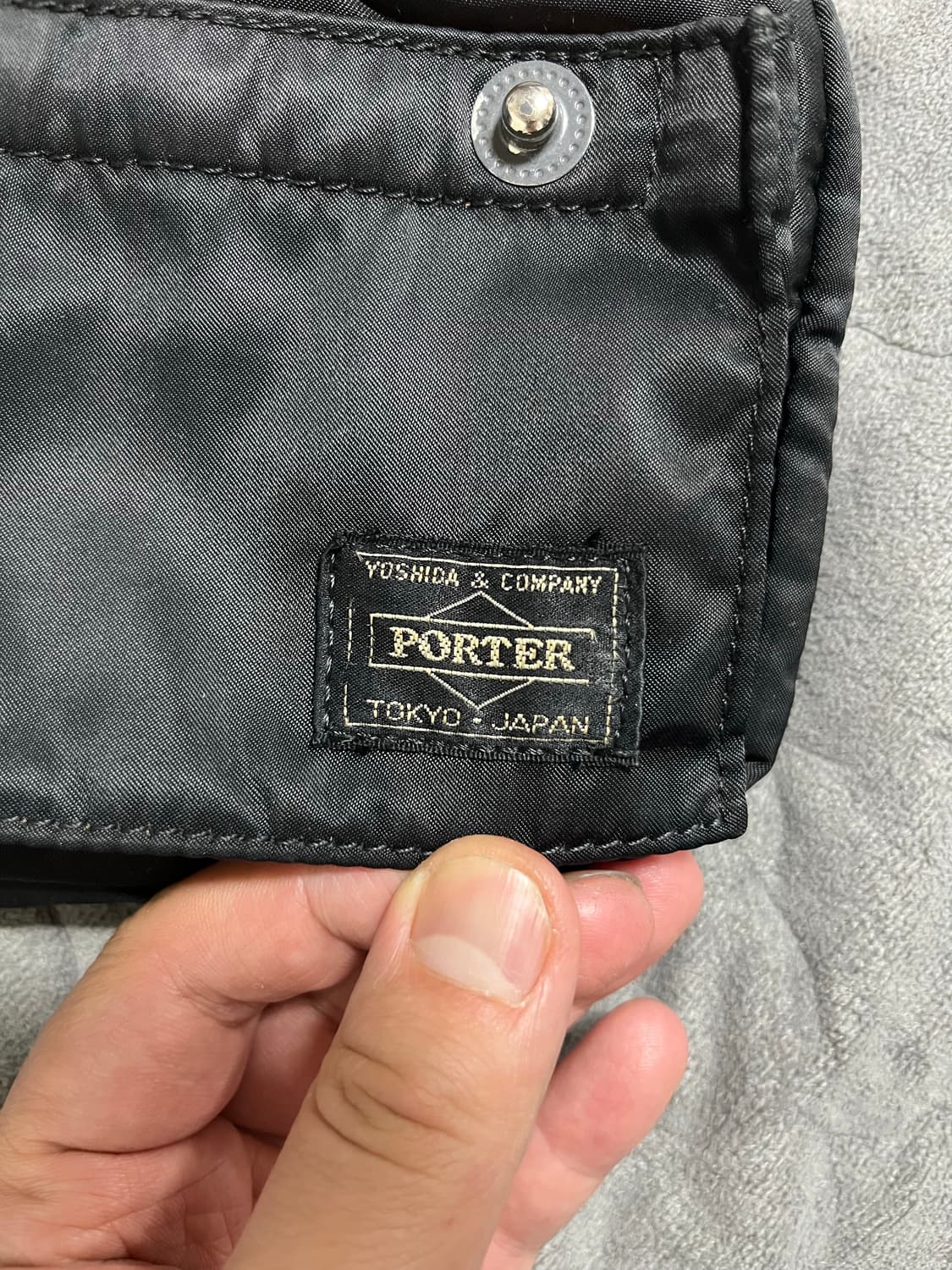 Porter 요시다 포터 탱커 스냅 숄더백 블랙 상품이미지3