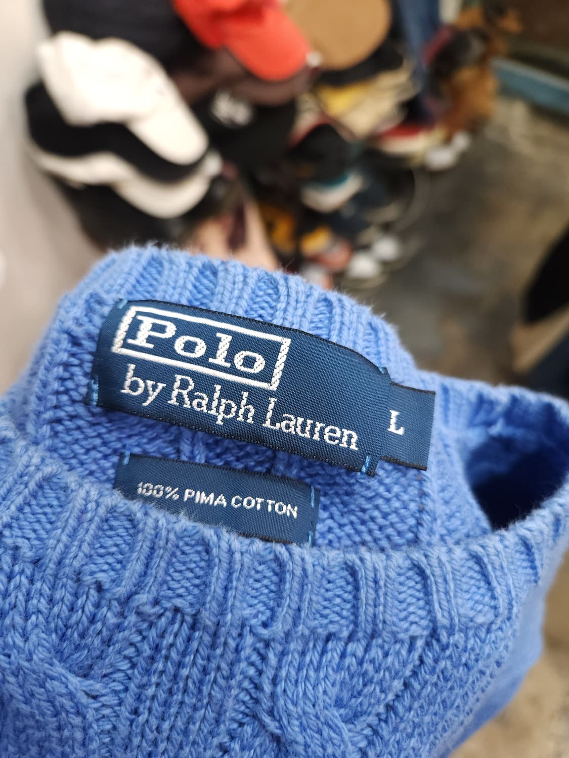 폴로 랄프로렌 피마코튼 꽈배기 니트

 상품이미지4