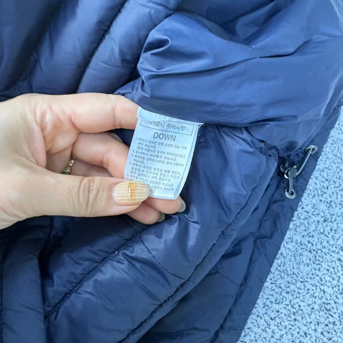 100 K2 등산 다운 경량 패딩 자켓 0413J 상품이미지4