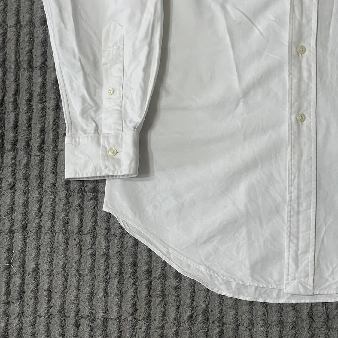 폴로 화이트 공용 셔츠 남방 옥스포드 상품이미지2