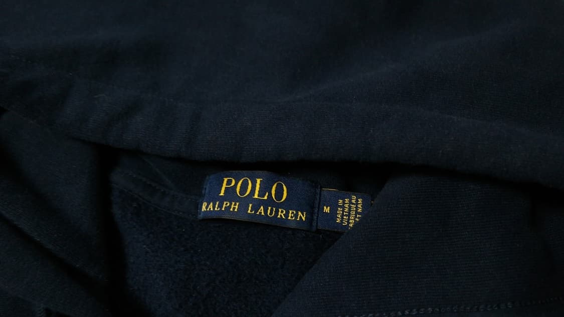 폴로 랄프로렌 레터맨 후드집업 네이비 M 상품이미지5