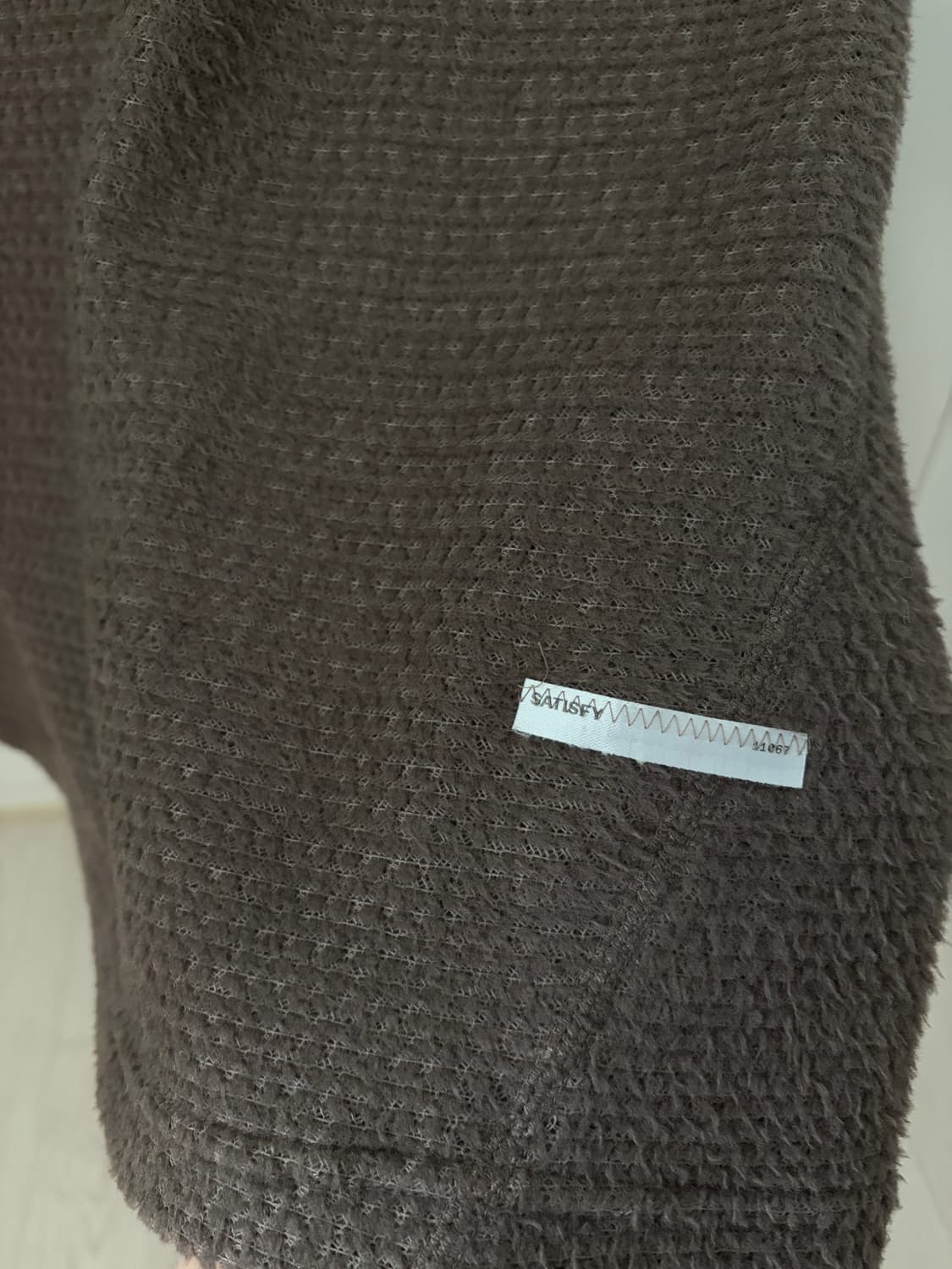 새티스파이 퍼즈 플리스 AD 롱티셔츠 팔콘 L 상품이미지3