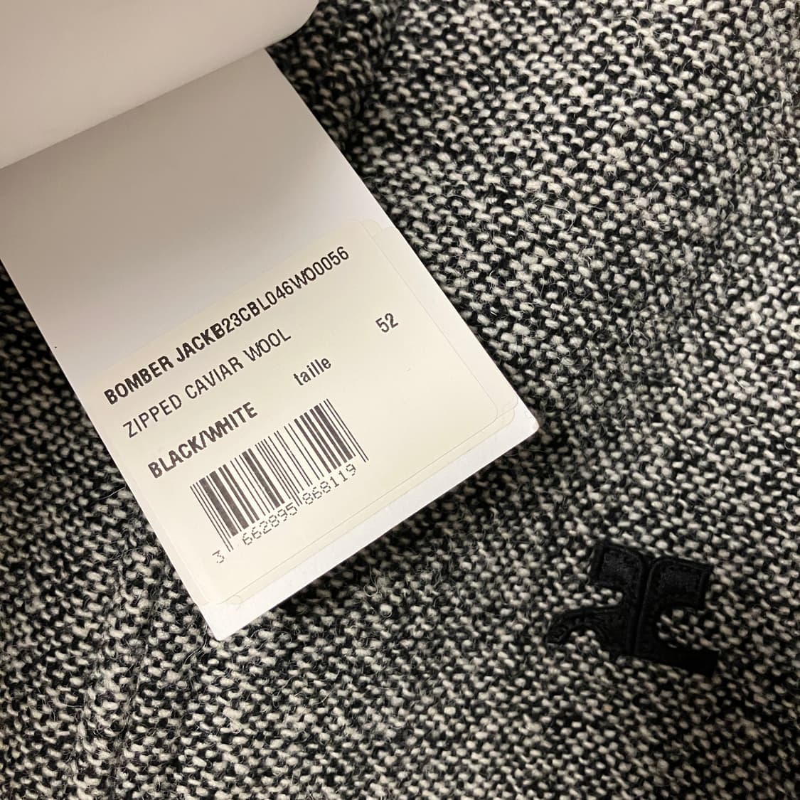 (52) Courregès 꾸레쥬 캐비어 봄버 블루종 상품이미지3