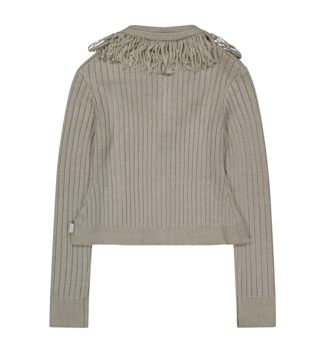 오호스 ojos 테슬 칼라 니트 가디건 상품이미지2