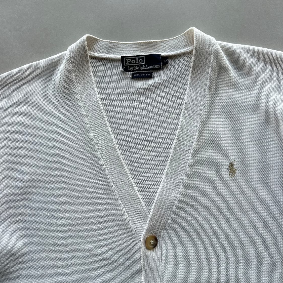 [L]폴로 랄프로렌 브이넥 코튼 니트 가디건 상품이미지6