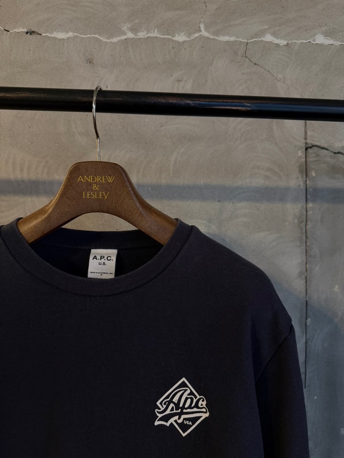 아페쎄 USA 메이드 맨투맨 100 상품이미지4