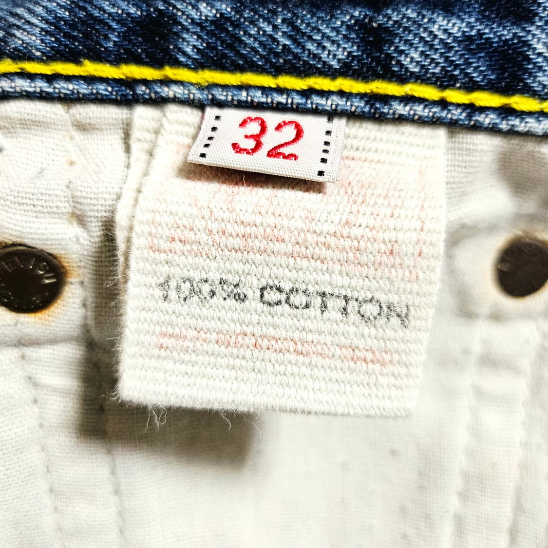 [32][에비수JAPAN]오사카 자수 릴렉스 스트레이트 데님 상품이미지8