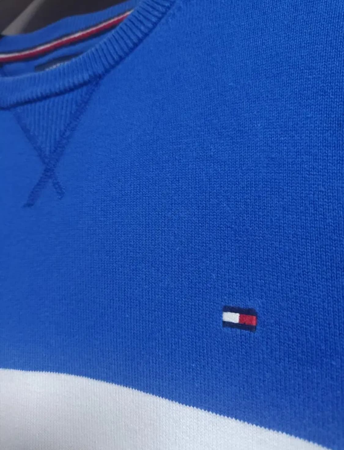 타미힐피거 컬러블록 니트티, SP 상품이미지2