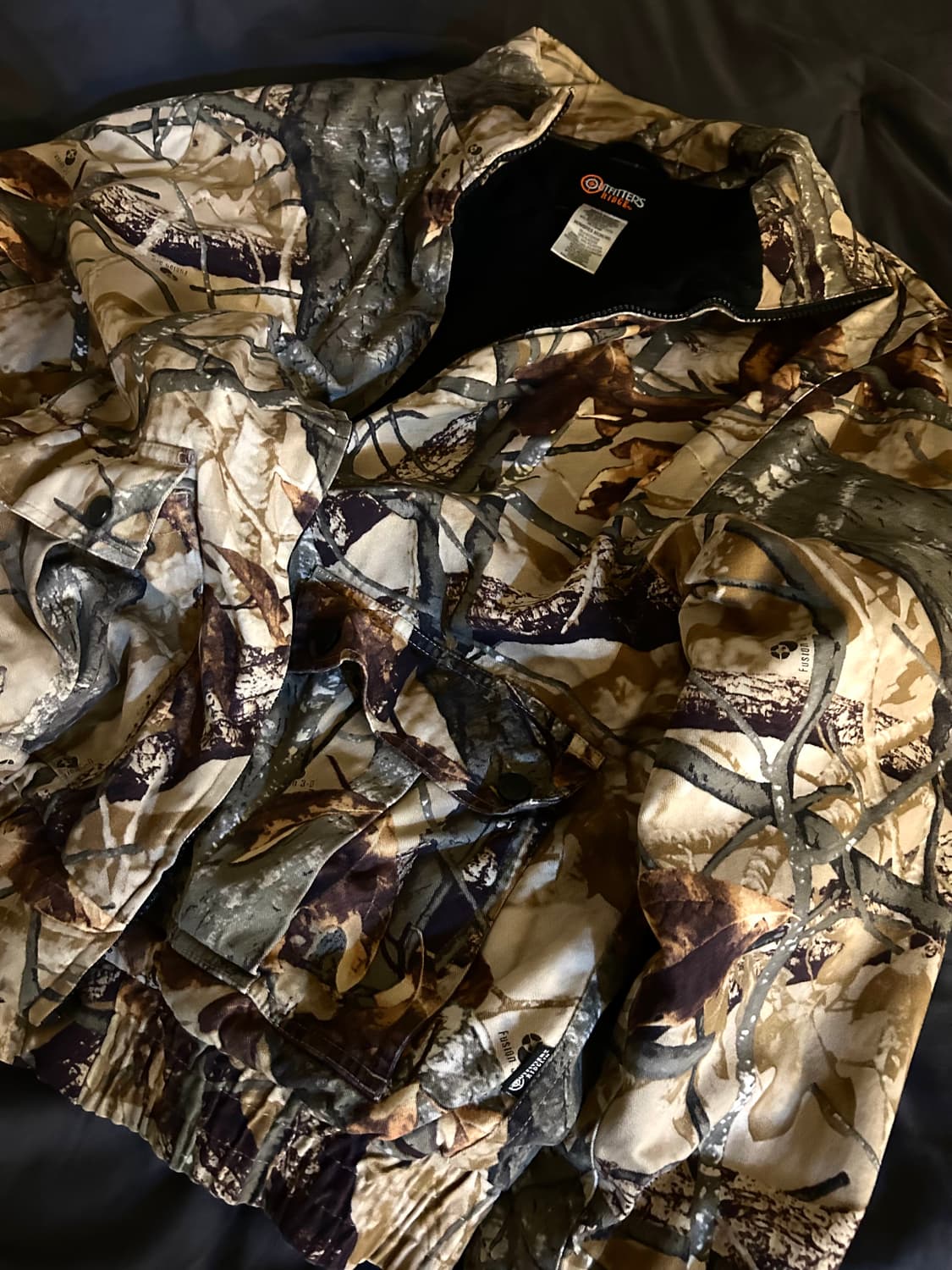 Dead leaves Pattern Over Jacket 상품이미지2