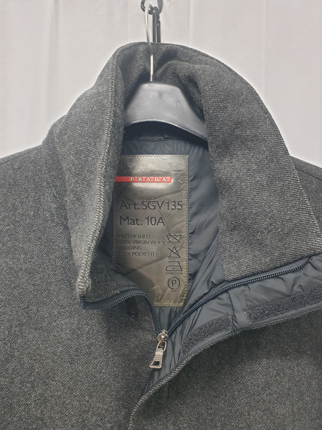 1990s-2000s 프라다 버진울 코트 52 상품이미지3