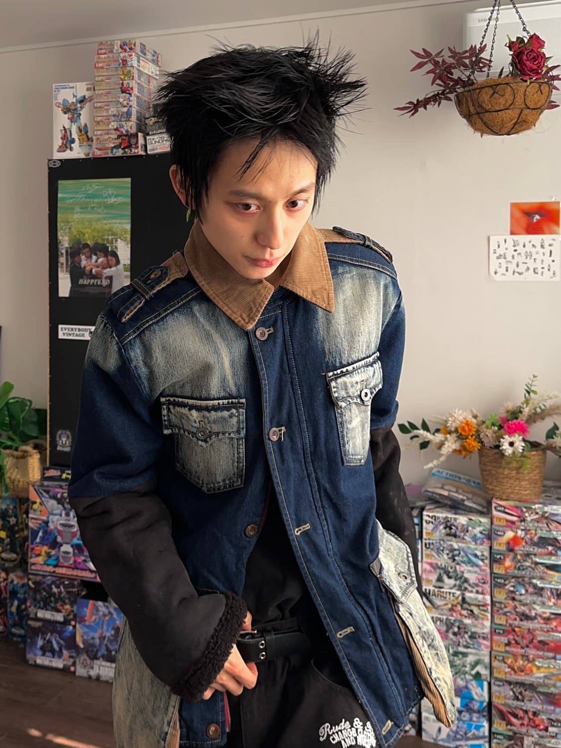 Gengy Homme 무통암즈 데님 필드 자켓 상품이미지3