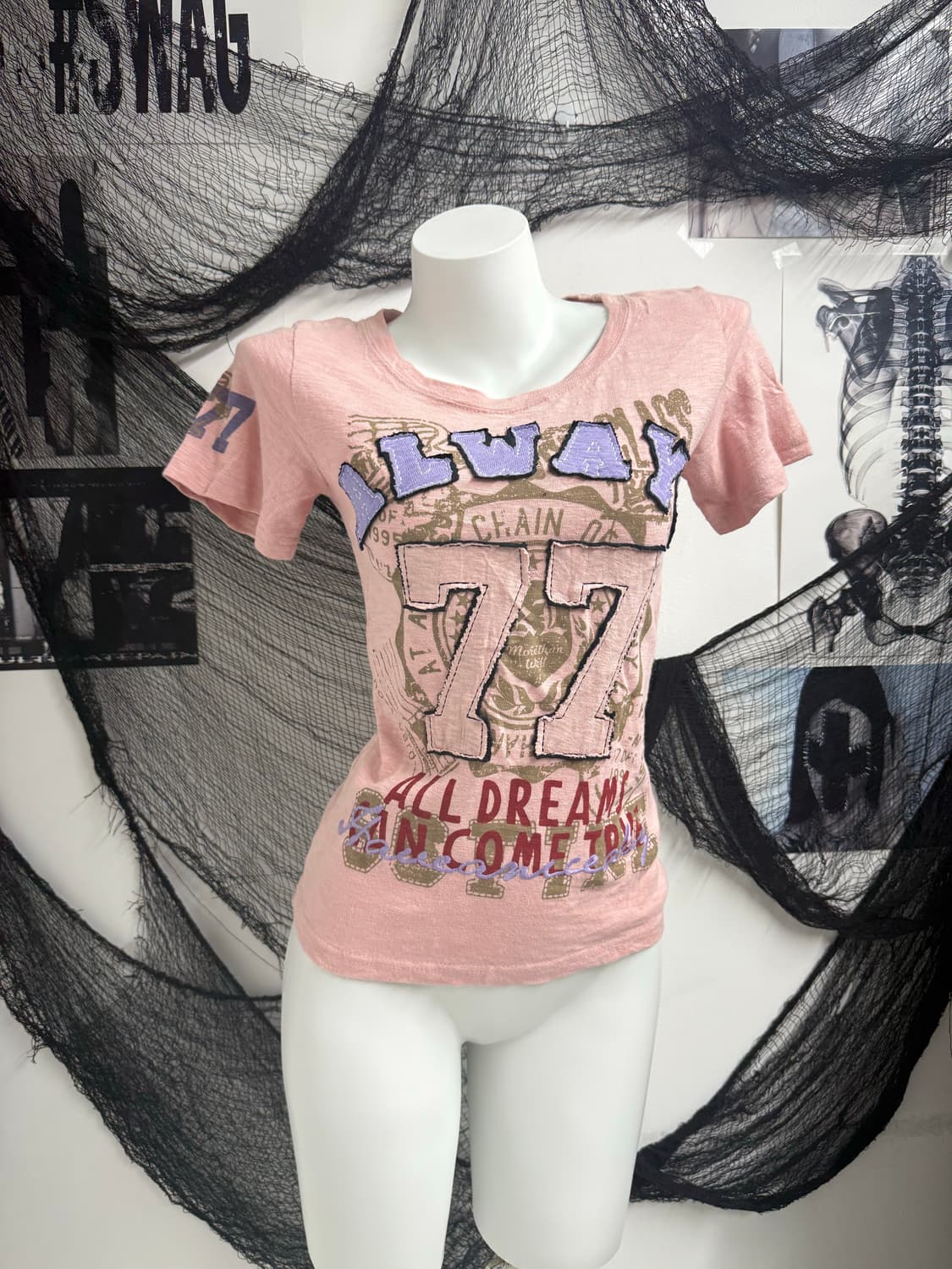 00s mood patch detailed halfsleeve 상품이미지1