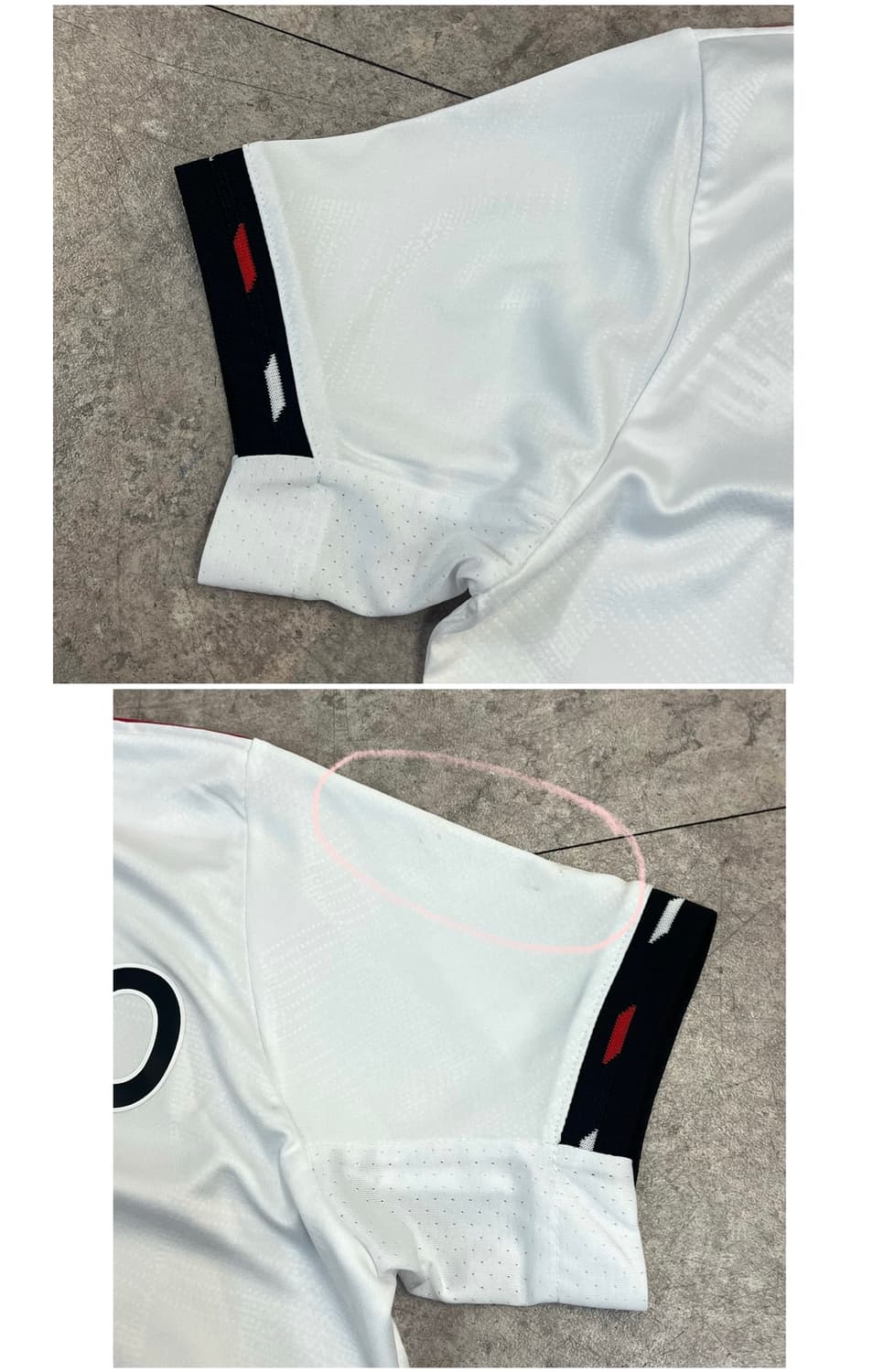 아디다스 맨유 22-23 호날두 반팔 유니폼 화이트 S #csz3843 상품이미지10