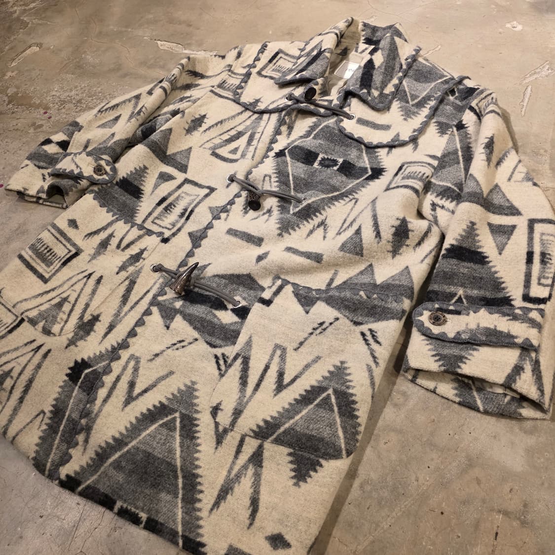 에스닉 울 더플코트(F600) 상품이미지4