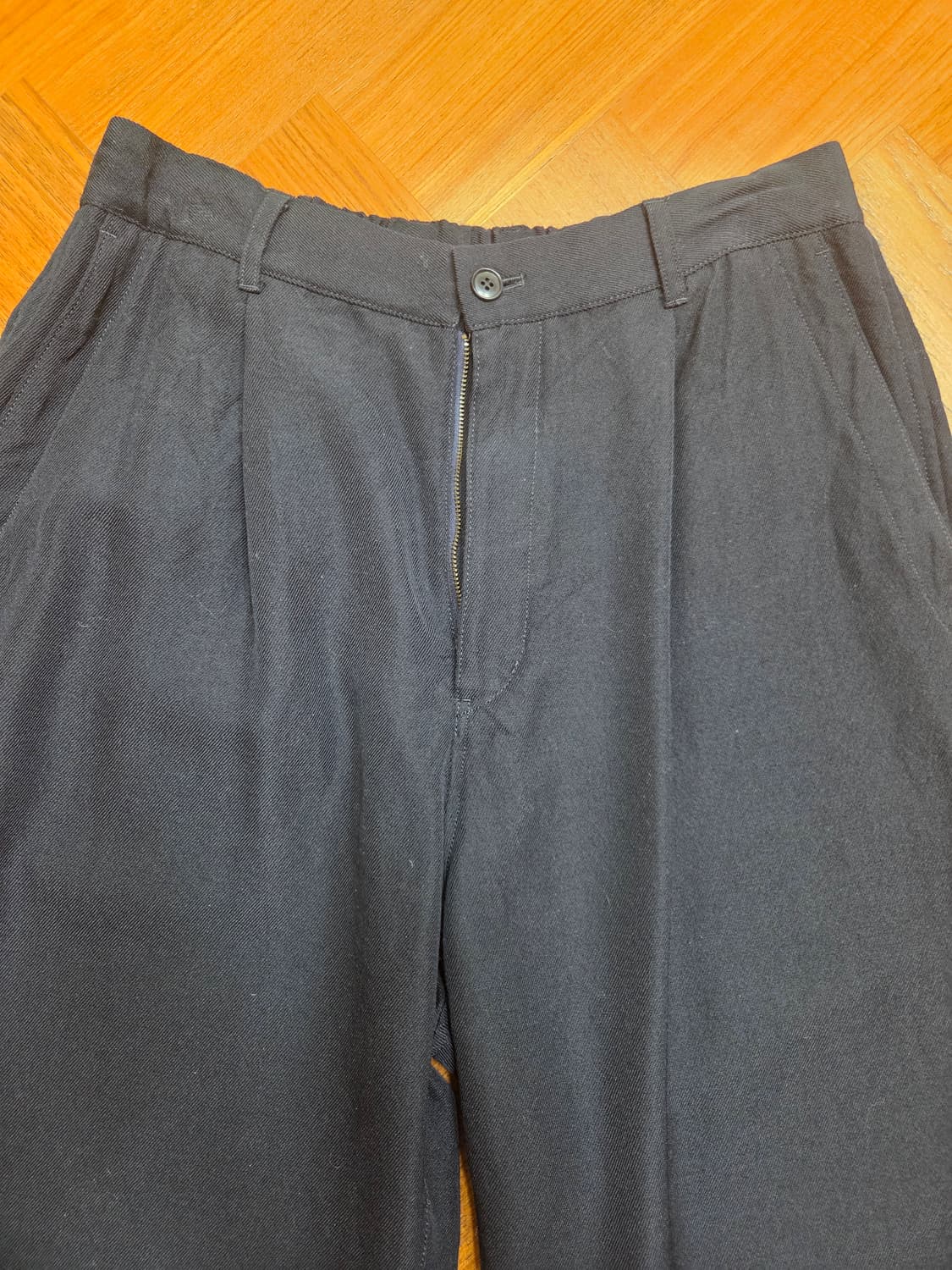 SAGE DE CRET 네이비 와이드 팬츠 상품이미지2