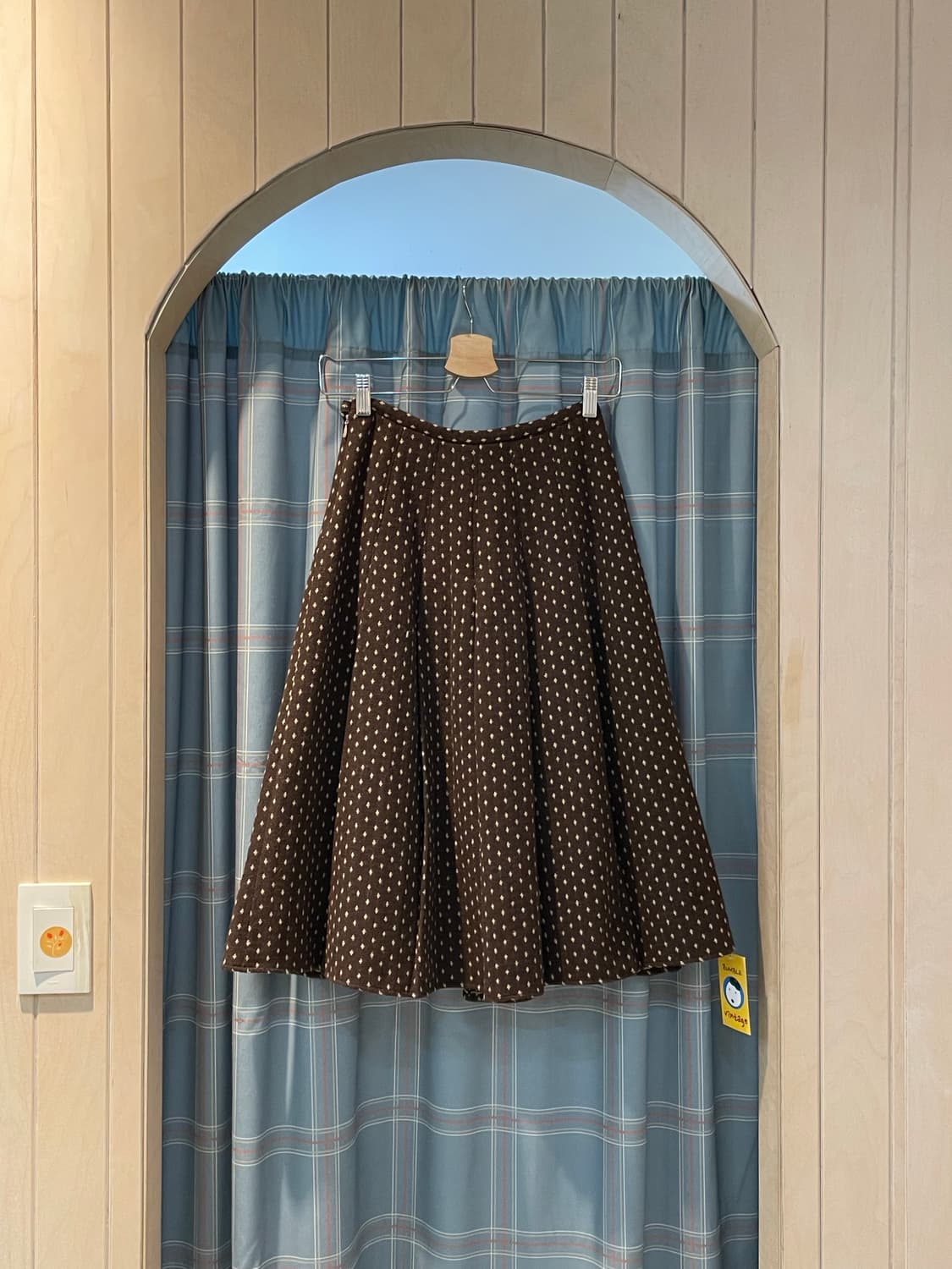 일본빈티지 모리걸 전체자수스커트  상품이미지4