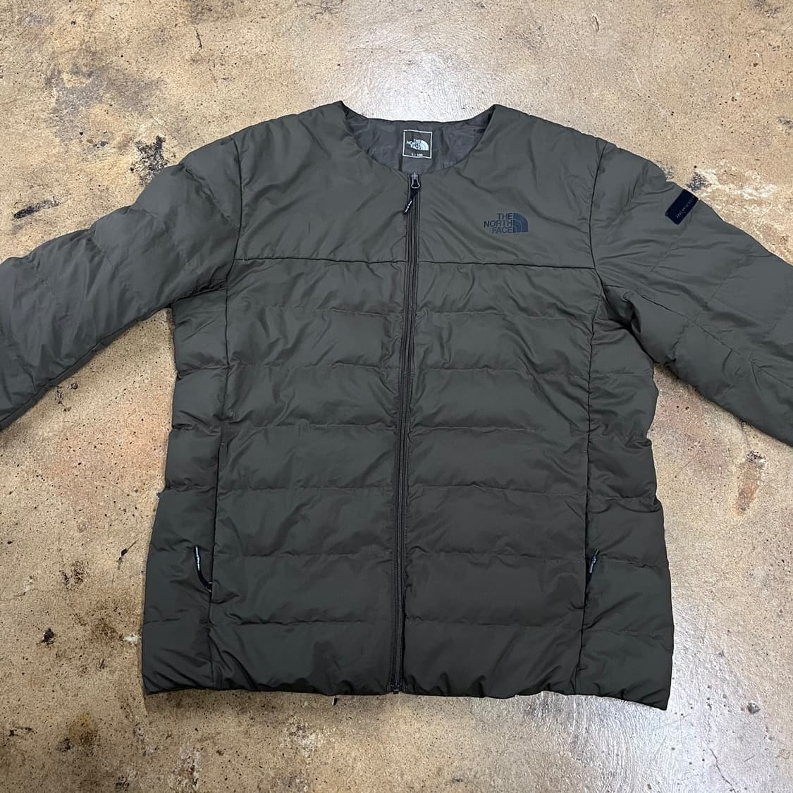 [정품/L] 노스페이스 그린 패딩 자켓 b8 상품이미지2