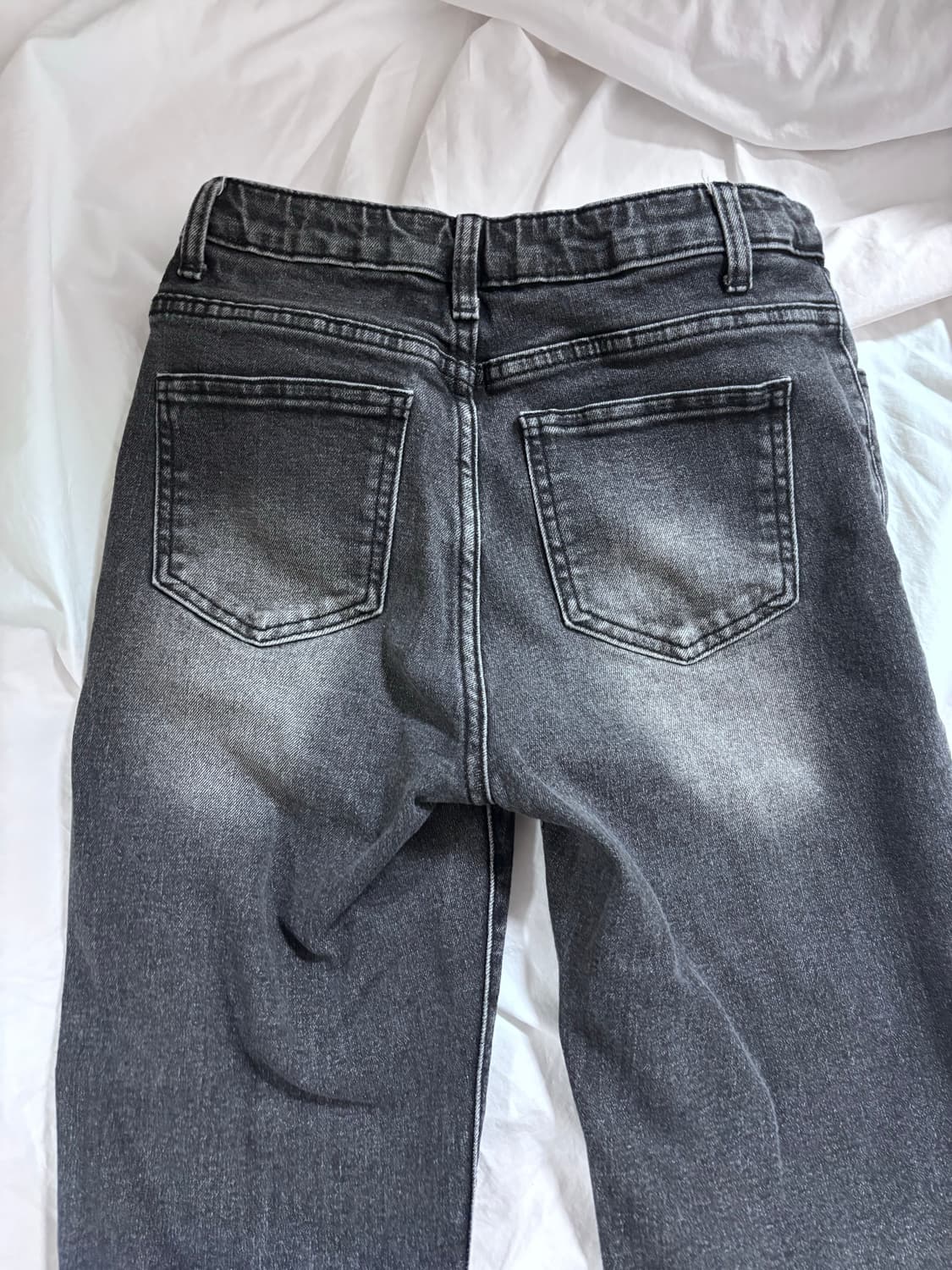 부츠컷 바지 흑청 상품이미지2