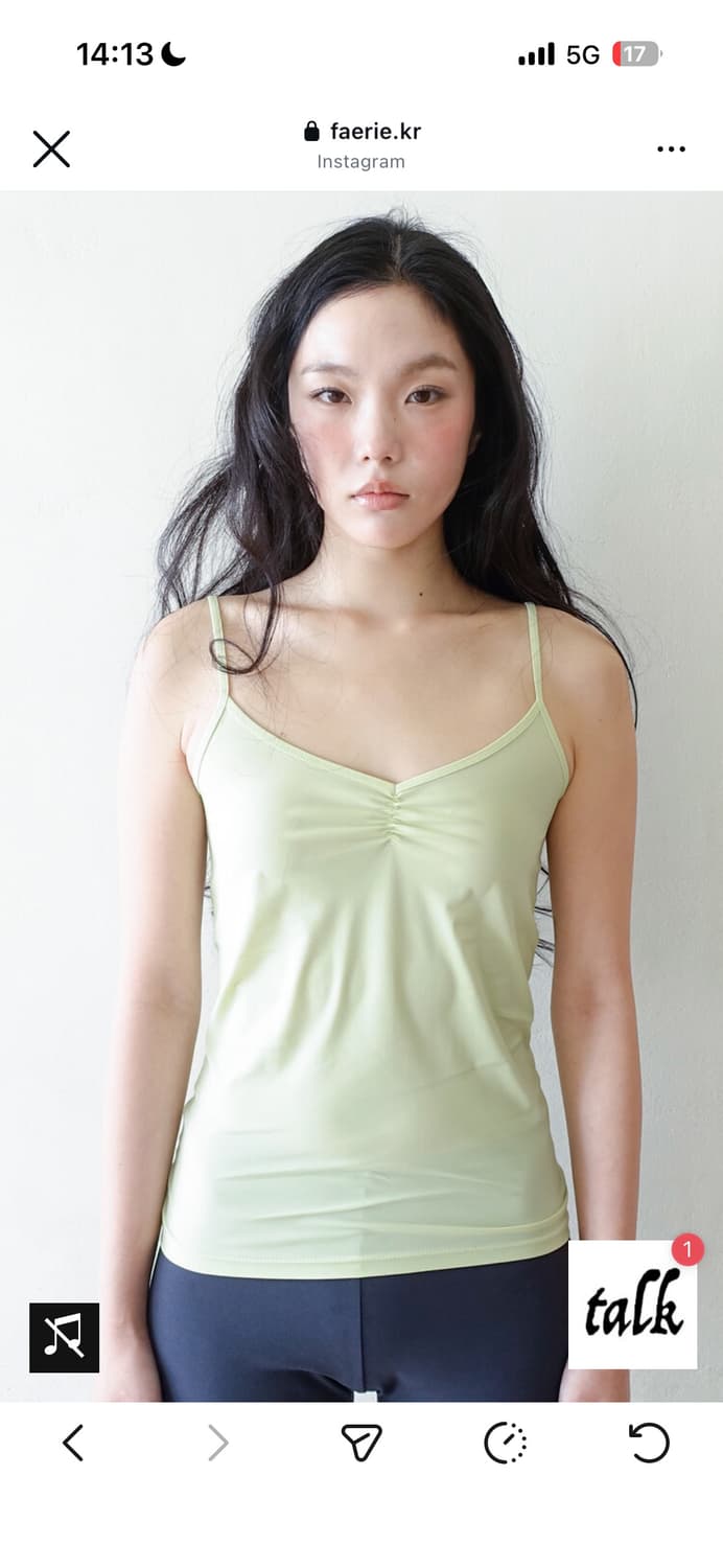 샵페어리 clear sleeveless (lime) 상품이미지1