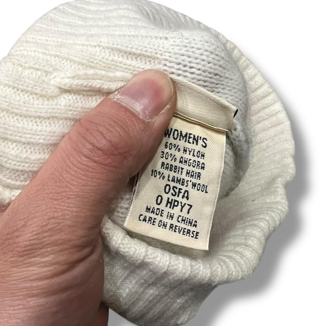  엘엘빈 울혼방 도트 비니 y15670 상품이미지5