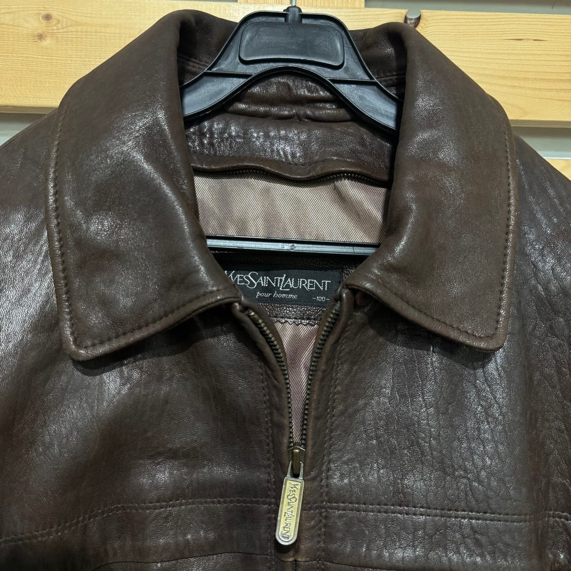 입생로랑 가죽자켓 상품이미지3