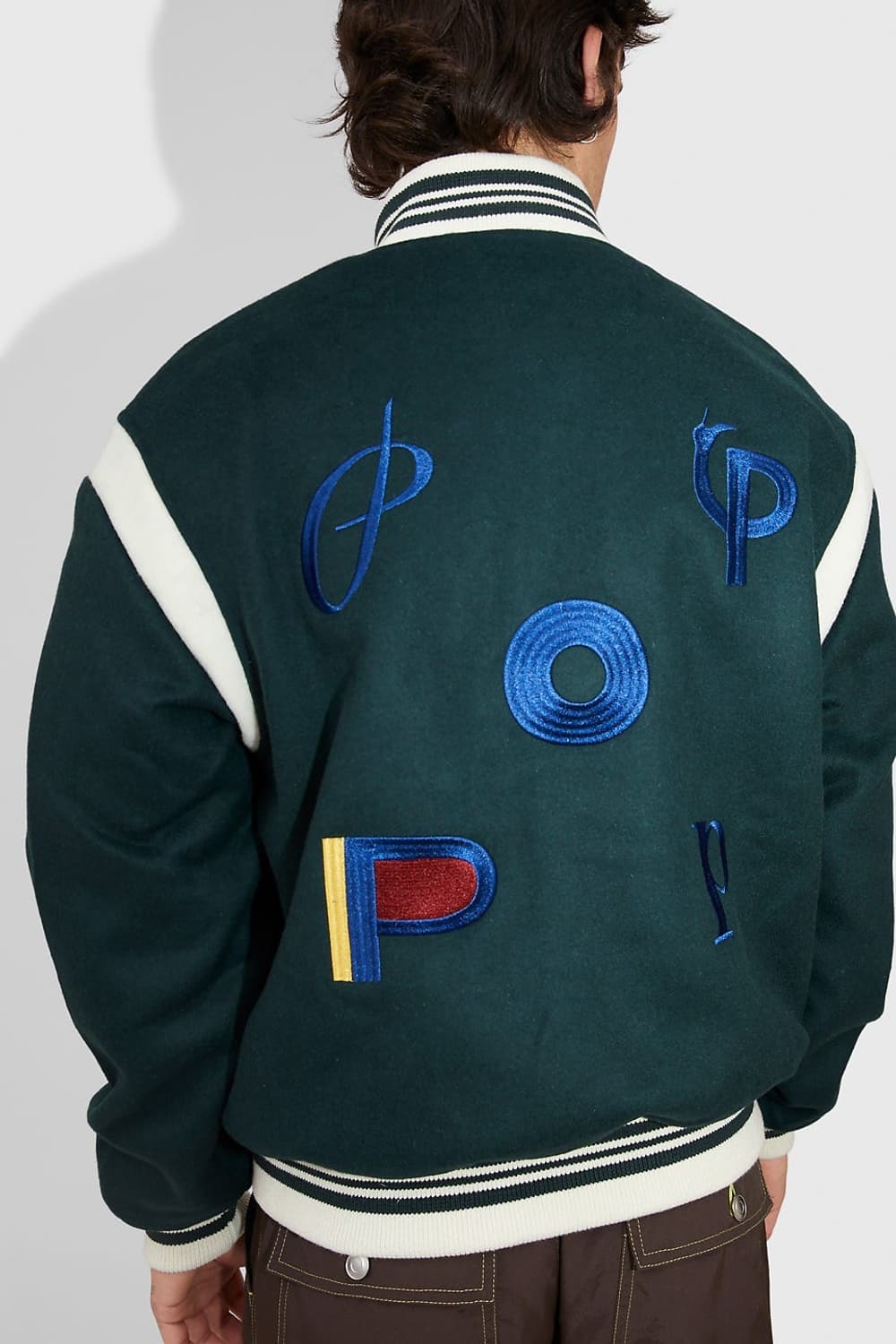 팝트레이딩컴퍼니 X 파라 바시티 자켓 상품이미지1