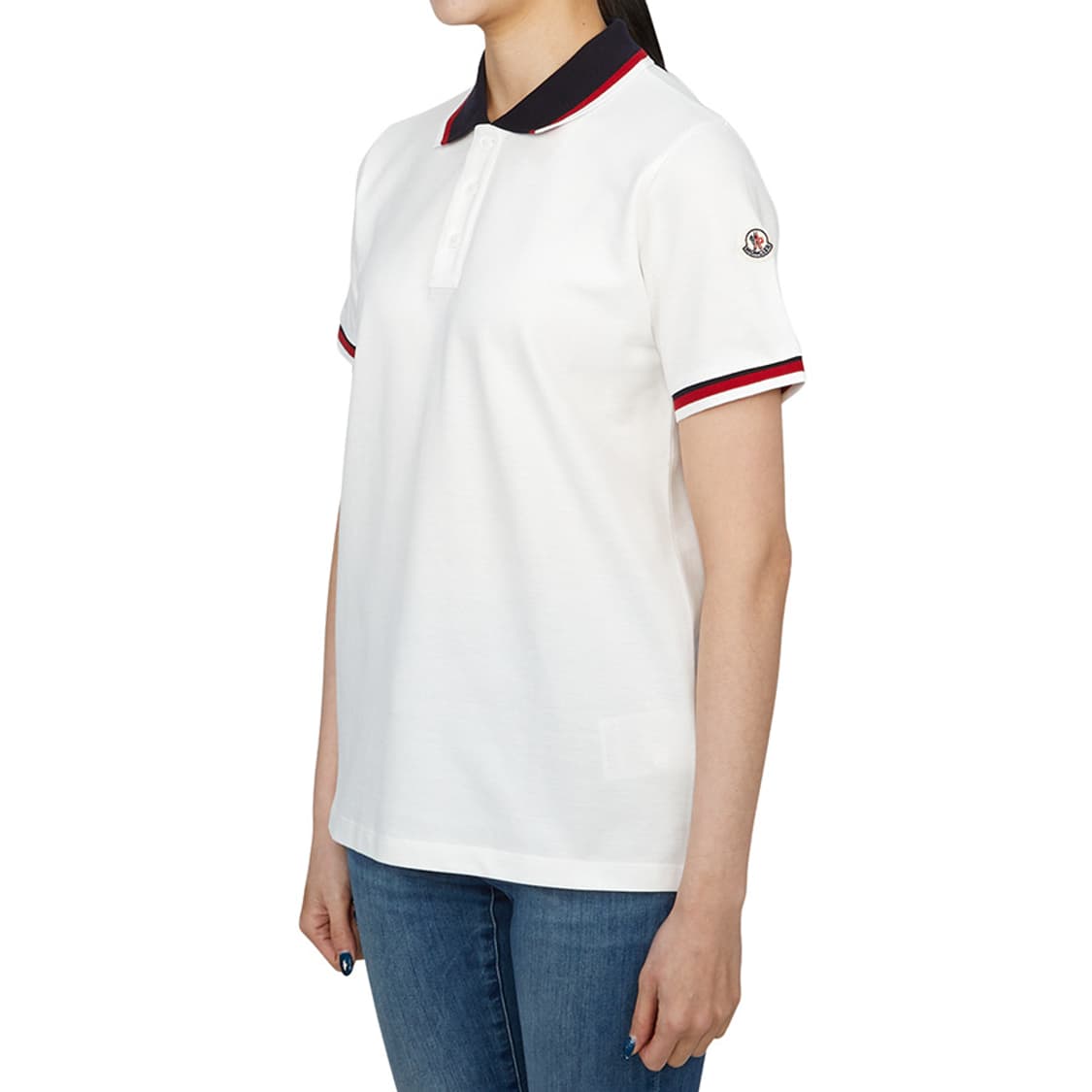 몽클레어 화이트 카라 반팔 키즈 14 정품 새상품 상품이미지2