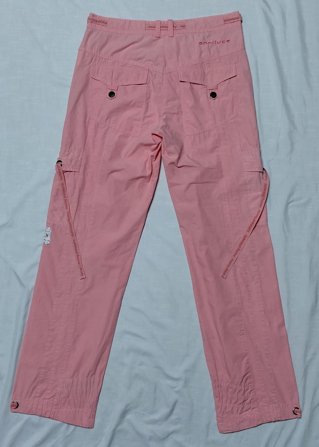 [Y2K/M] 아닐루체(Anniluce) 이태리 댄스 카고 팬츠 상품이미지7