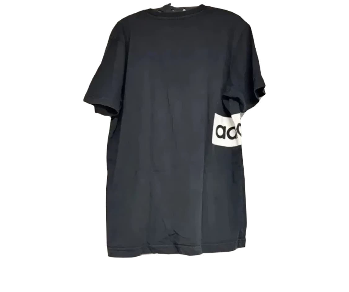 아디다스 블랙 로고 반팔티 상품이미지2