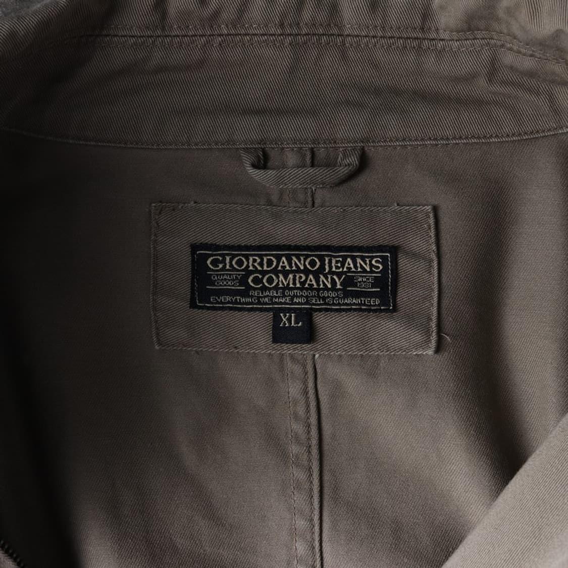 GIORDANO 코튼자켓 XL 상품이미지6