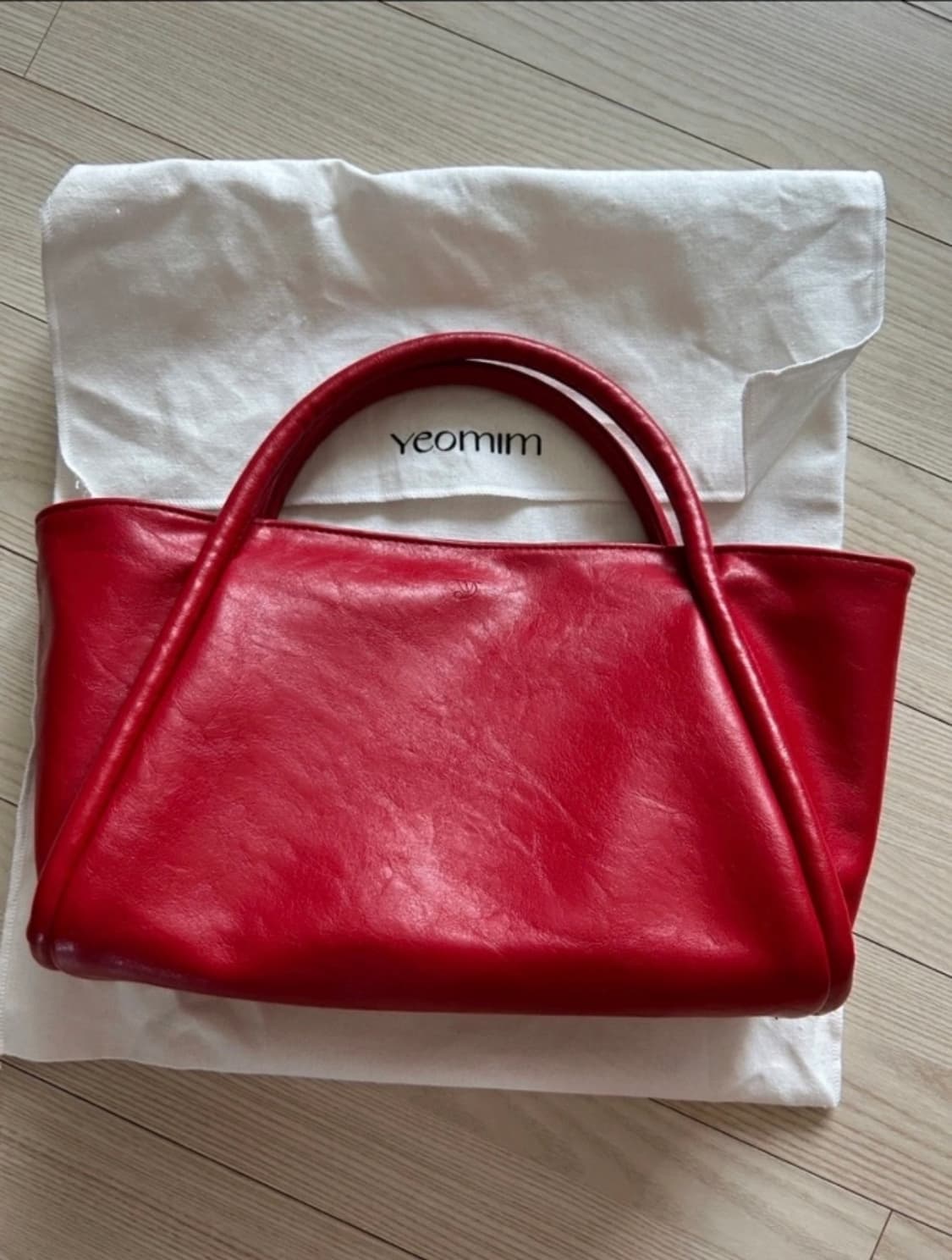 여밈 대퍼백 미니 (애플 색상) 상품이미지7