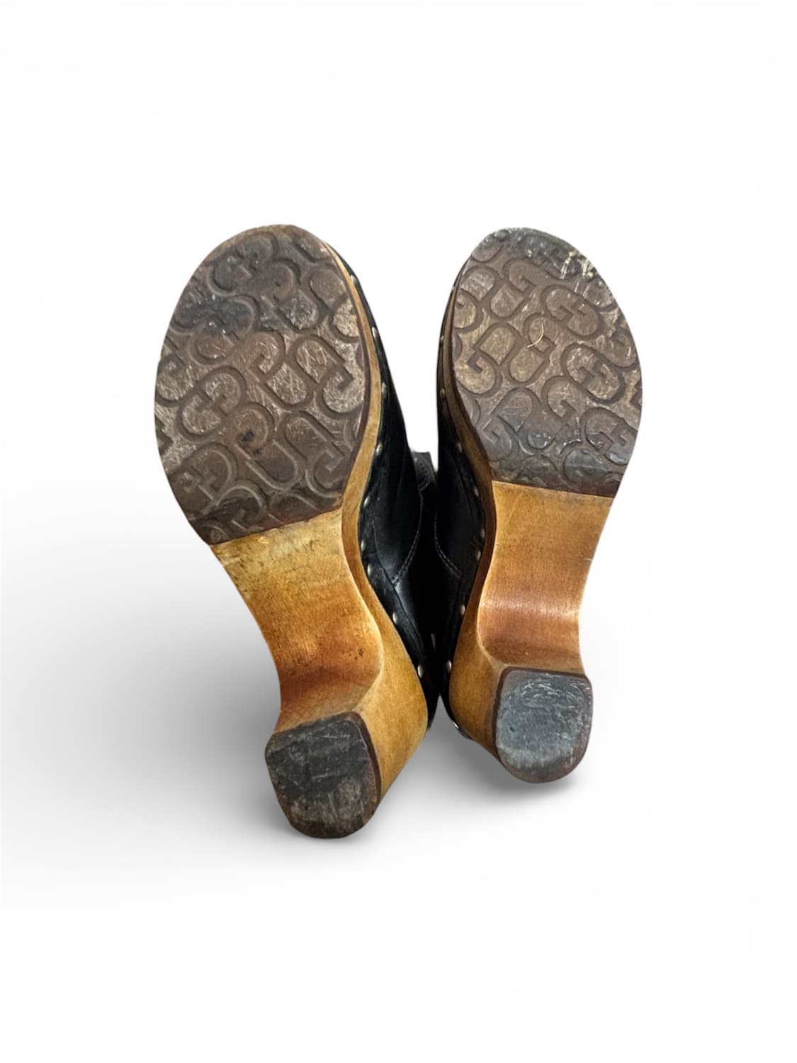 UGG Australia Lynnea 블랙 가죽 부츠 상품이미지9