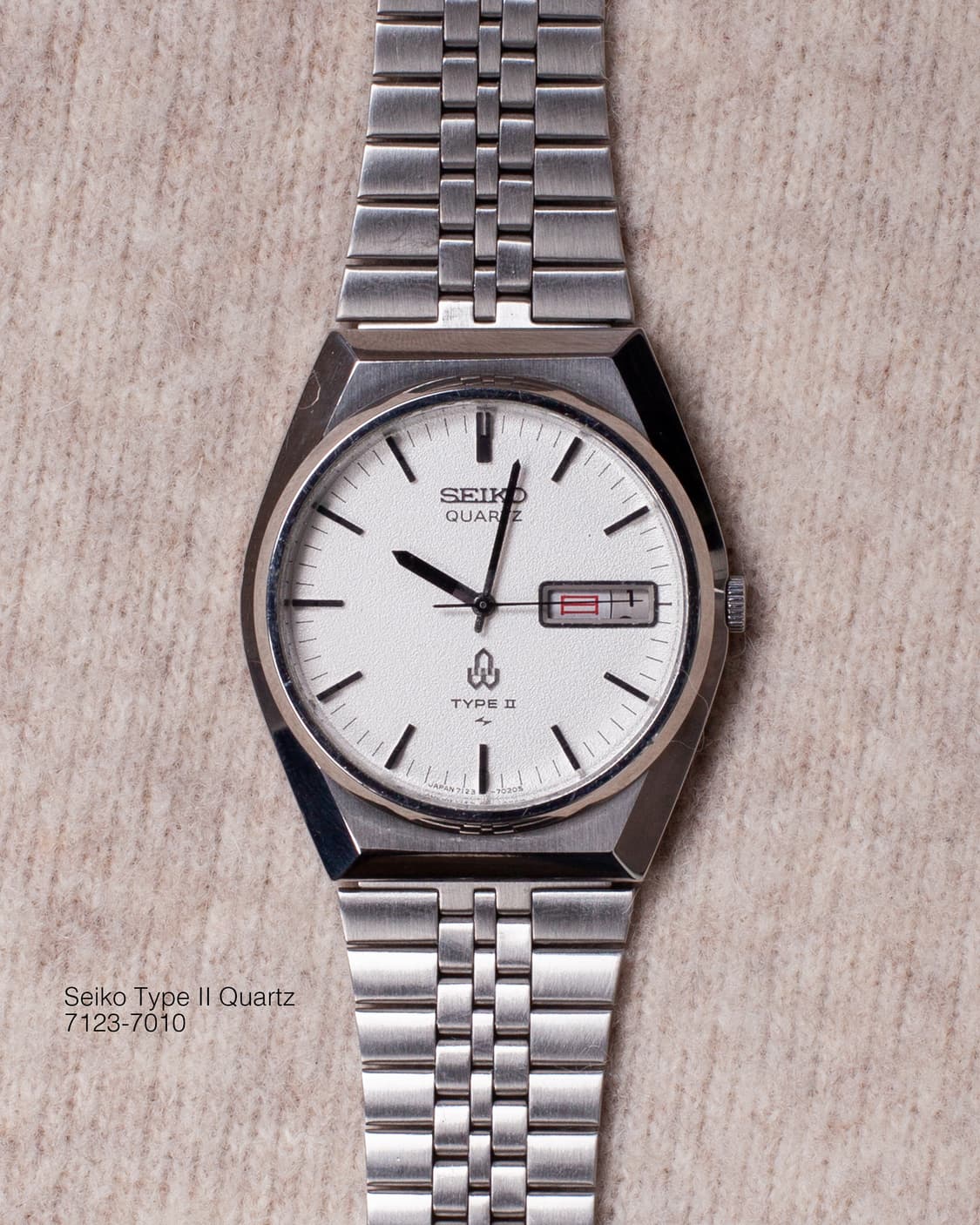 세이코 타입 2 쿼츠 7123-7010 빈티지 시계 상품이미지3