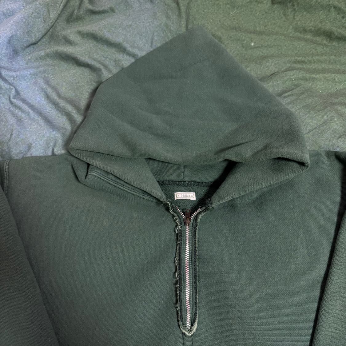 [3]아프레쎄 Vintage Half Zip Sweat Hoodie 상품이미지9