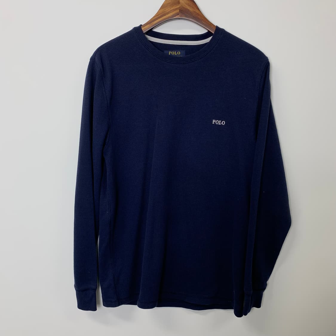 폴로 랄프로렌 신형 네이비 와플 니트 상품이미지2