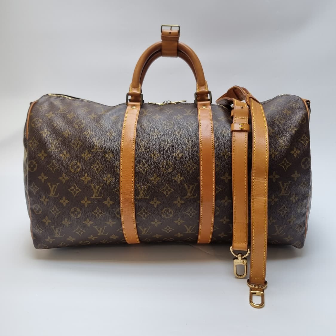 루이비통 키폴50 반둘리에 보스턴백 여행가방 골프백 (상급, 남여공용) 상품이미지4