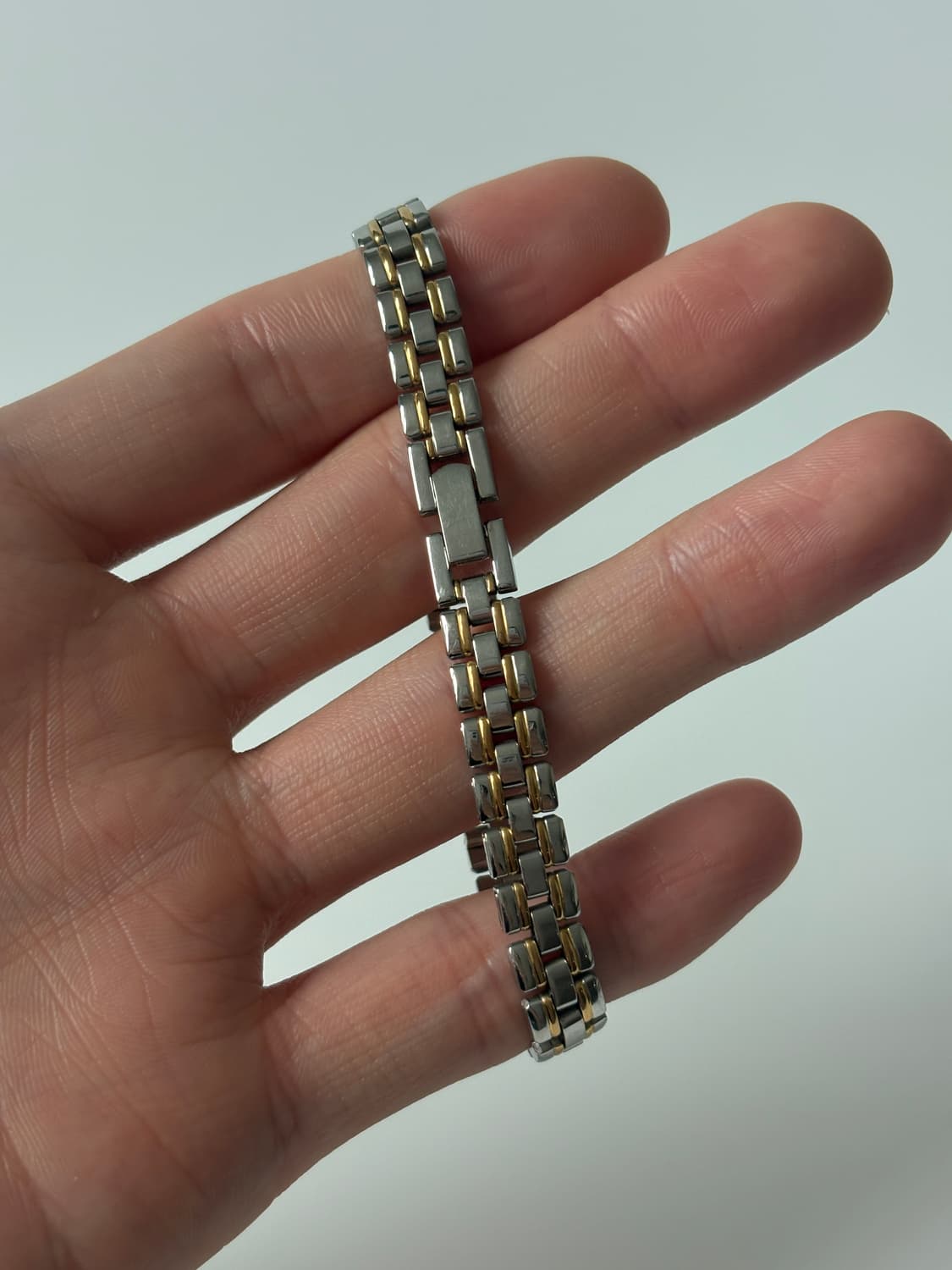 2000s Lucent Combi Oval Ladies Quartz 상품이미지5