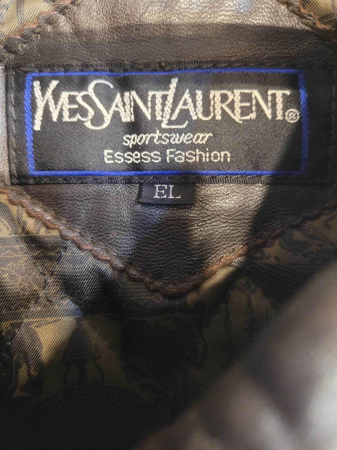 90' 입생로랑 빈티지 양가죽 자켓 105 상품이미지3