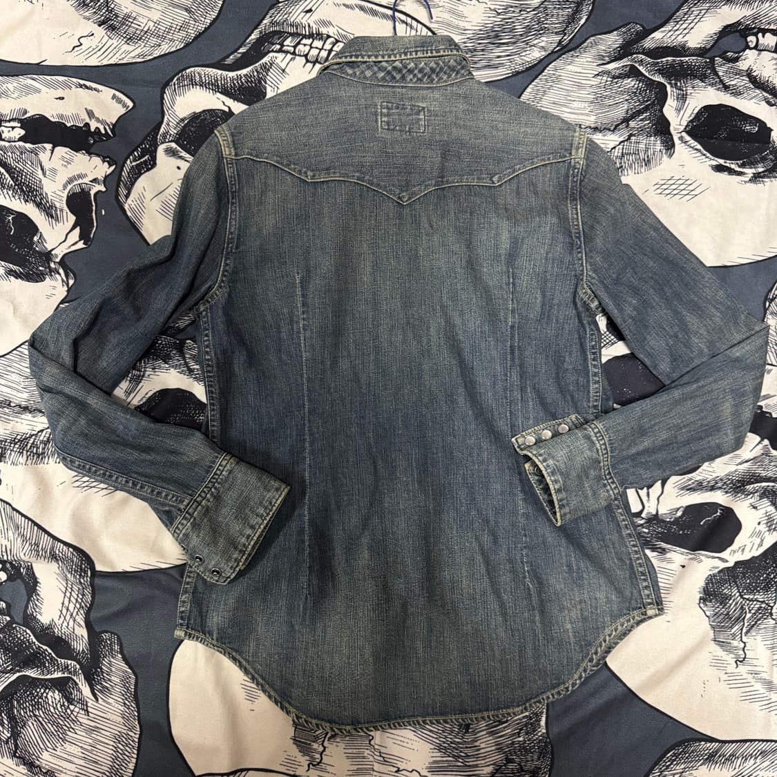 폴로랄프로렌 웨스턴 데님셔츠 M (165/92A)사이즈  상품이미지5