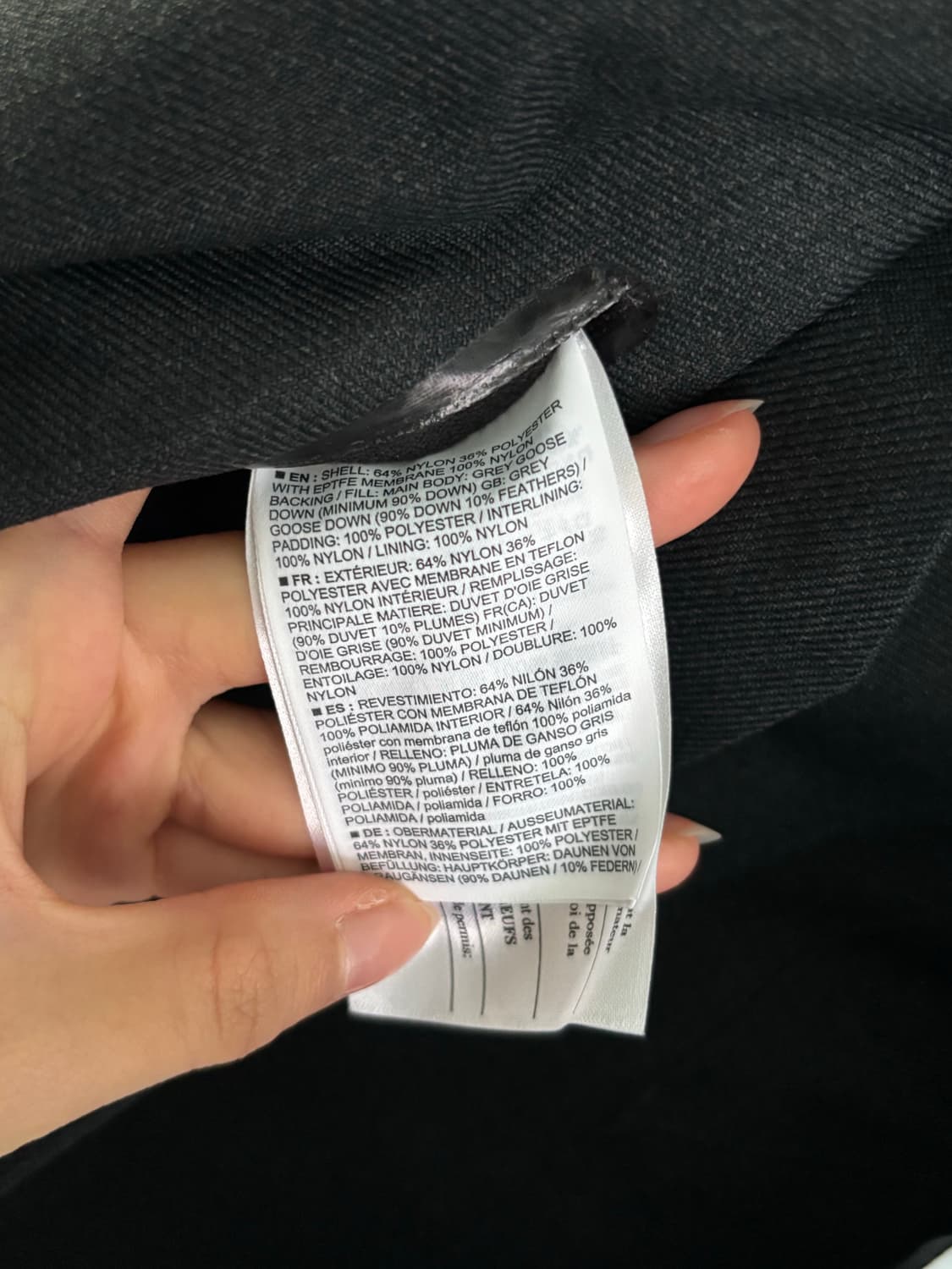 Arcteryx 아크테릭스 블랙 베일런스 다운 자켓 상품이미지8