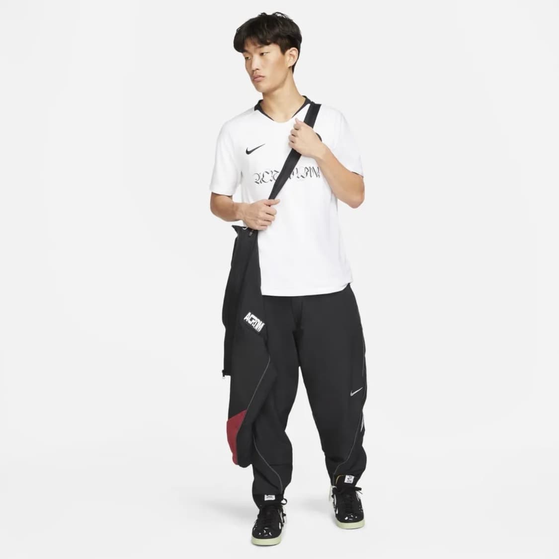 [S] 나이키 × 아크로님 NRG 우븐 팬츠 블랙 상품이미지3
