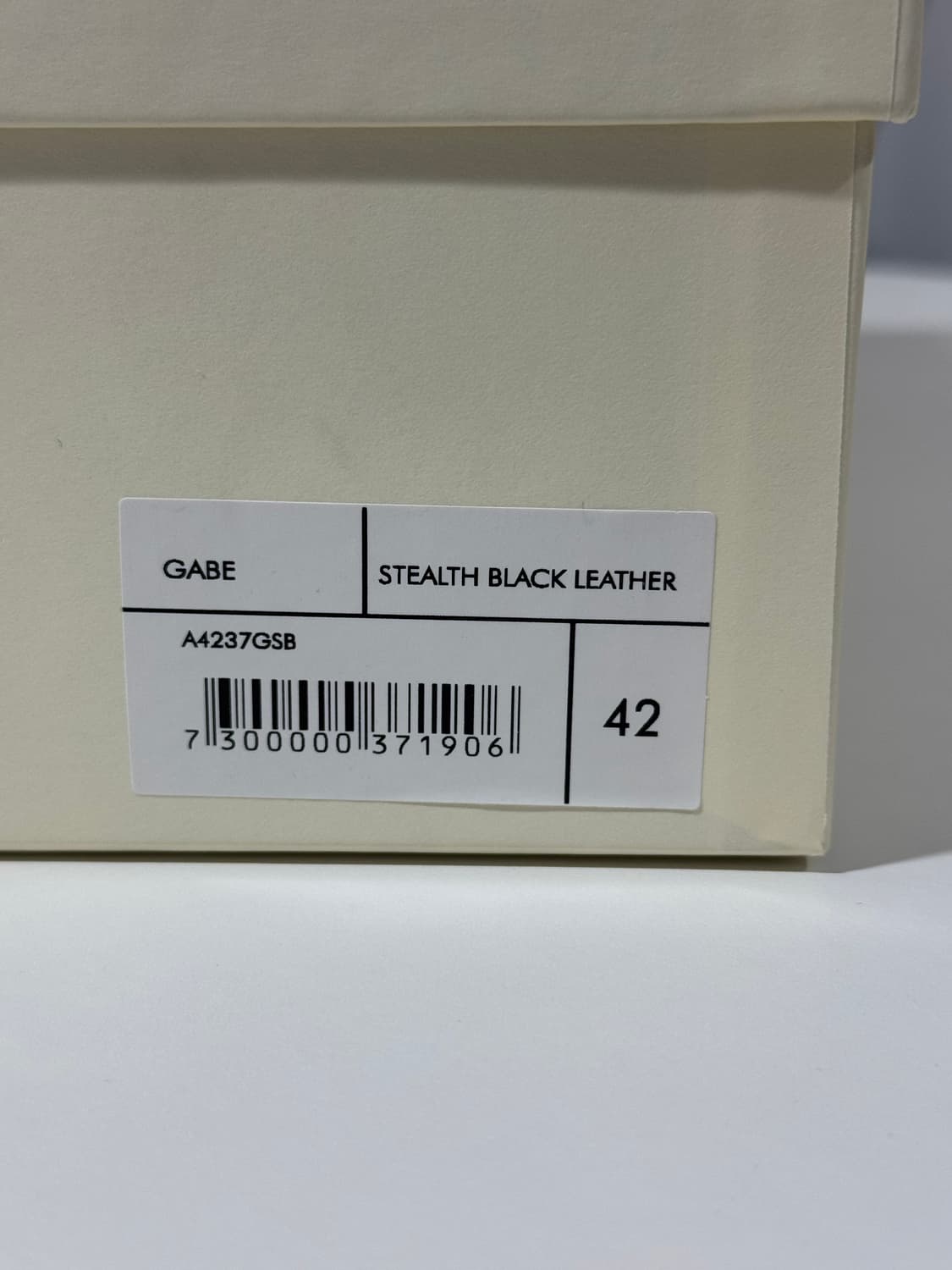 [42] 아워레가시 가베 스텔스 블랙 레더 상품이미지6