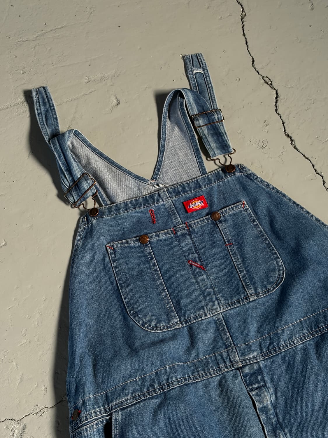 디키즈(Dickies) 데님 오버롤 (멜빵 바지) 상품이미지2